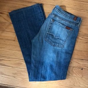 7 for alk mankind bootcut jeans